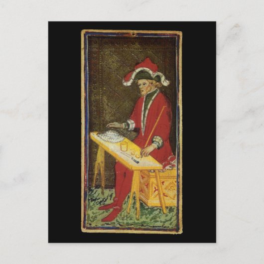 マジシャンタロットカード ポストカード (正面)