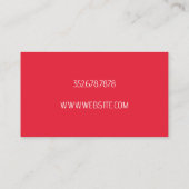 マジシャントランプのポーカー 名刺 (裏面)