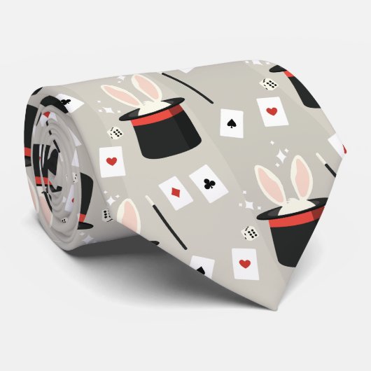 マジシャンバニートップハットワンド ネクタイ (ロール)