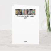 マジシャンパパと娘(1) – 父の日 シーズンカード (裏面)