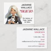 マジシャンパーソナライズされたズ・ビジネス・カード 名刺 (正面/裏面)