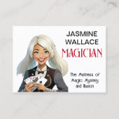 マジシャンパーソナライズされたズ・ビジネス・カード 名刺 (正面)