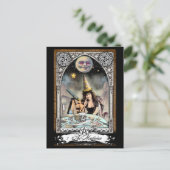 マジシャンビクトリアンタロットカードはがき ポストカード (スタンド正面)