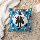 マジシャンボーイ・ショー誕生日パーティー クッション (ブランケット)