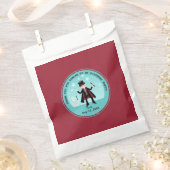 マジシャン子供の誕生日パーティー フェイバーバッグ (クリップ留めされた状態)