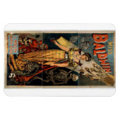 マジシャン子猫ボールドウィンマグネット マグネット (横)