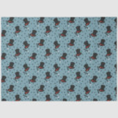 マジシャン帽子、魔法ウォンドとスターズブルー 薄葉紙 (正面)