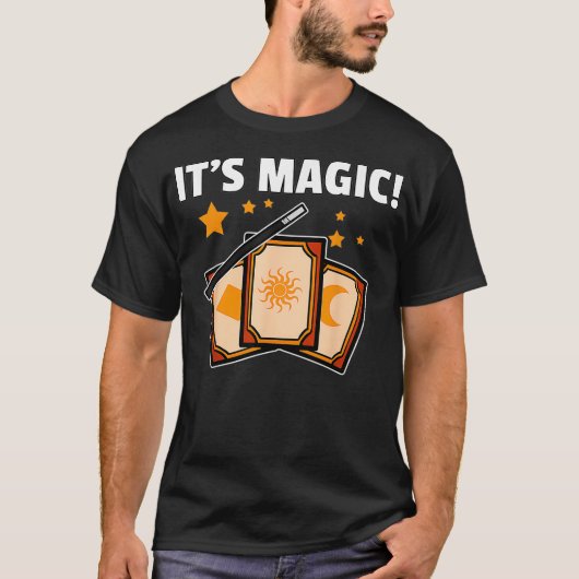 マジシャン用魔法ギフト[1]  Tシャツ (正面)