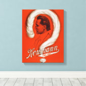 マジシャン素晴らしポスター#1 キャンバスプリント (インサイチュ (ウッドフロア))