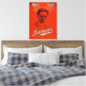 マジシャン素晴らしポスター#2 キャンバスプリント (インサイチュ (寝室))