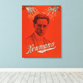 マジシャン素晴らしポスター#2 キャンバスプリント (インサイチュ (ウッドフロア))