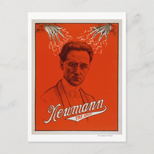 マジシャン素晴らしポスター#2 ポストカード (正面)