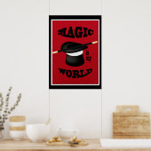 マジシャン魔法は私の世界のポスター ポスター (キッチン)