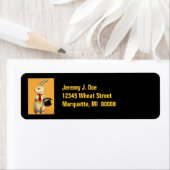 マジシャン魔法ハットトリックウサギ住所 シール (インサイチュ)