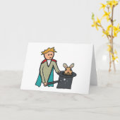 マジシャン カード (黄色い花)