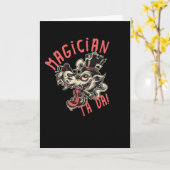 マジシャン カード (黄色い花)