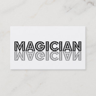 マジシャン・シャドウ・ビジネス・カード 名刺