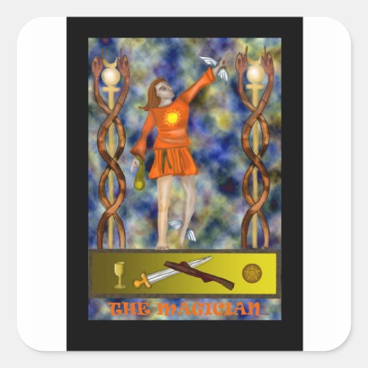 マジシャン – ステッカー (正面)