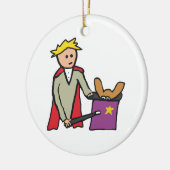 マジシャン セラミックオーナメント (左)