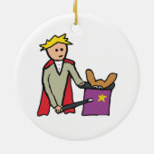 マジシャン セラミックオーナメント (裏面)