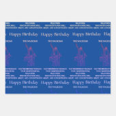 "マジシャン"タロットミー誕生日 ラッピングペーパーシート (正面3)