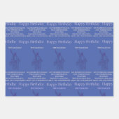 "マジシャン"タロットミー誕生日 ラッピングペーパーシート (正面)