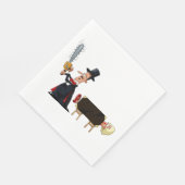 マジシャン・パフォーマンス スタンダードランチョンナプキン (角)