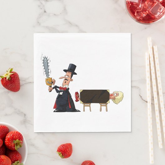 マジシャン・パフォーマンス スタンダードランチョンナプキン