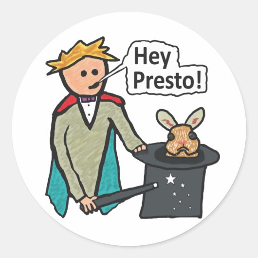 マジシャン ラウンドシール (正面)