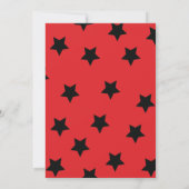 マジシャン、魔法ショー誕生日パーティーの招待 招待状 (裏面)