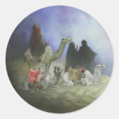 マジステッカーの旅 ラウンドシール (正面)