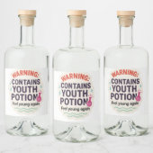 マジッおもしろいクエリクサーデザイン リキュールボトルラベル (ボトル)