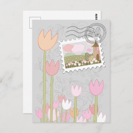 マジッお洒落クビレッジガーデン ポストカード (正面/裏面)