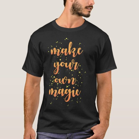 マジッインスパイアカル引用文魔法 Tシャツ (正面)