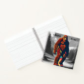 マジッカラフルクビフット信じ引用文 ノートブック (内部)