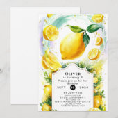 マジッカラフルクレモン誕生日 招待状 (正面/裏面)