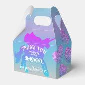 マジッガーリークユニコーングラデーショングリッター誕生日 フェイバーボックス (裏面サイド)