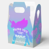 マジッガーリークユニコーングラデーショングリッター誕生日 フェイバーボックス (オープン)