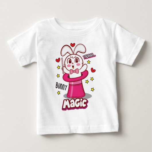 マジックうさぎ ベビーTシャツ (正面)