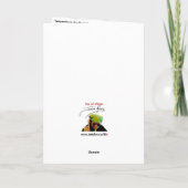 「マジックの誘惑」絵を描は サンキューカード (裏面)