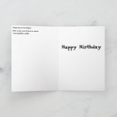 「マジックの誘惑」絵を描は サンキューカード (内部)