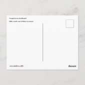 「マジックの誘惑」絵を描は ポストカード (裏面)