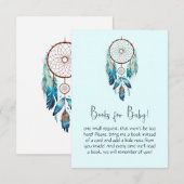 マジックアクアマリン 夢キャッチャー 赤ちゃんのための本 エンクロージャーカード (正面/裏面)