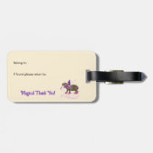 マジックキャピフェアリー ラゲッジタグ (裏面横)