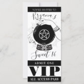マジッククリスタルボール占いパーティーVIPチケット (正面)