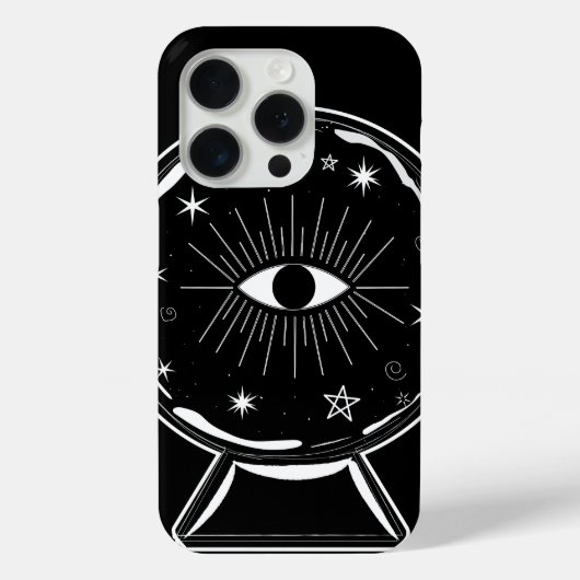 マジッククリスタルボール スクライ シーイングアイ 全てを語る Case-Mate iPhoneケース (裏面)