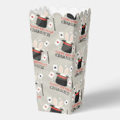 マジックショーマジシャンキッズ誕生日カスタム名 フェイバーボックス (裏面)