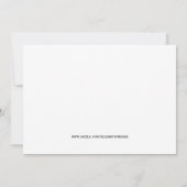 マジックショー誕生日パーティー 招待状 (裏面)