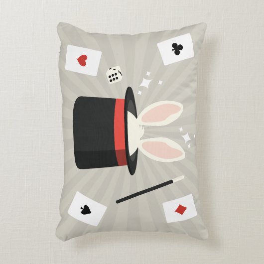 マジックショー魔術師キッズ アクセントクッション (正面(垂直))