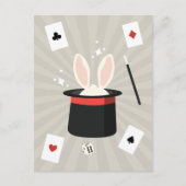 マジックショー魔術師キッズ シーズンポストカード (正面)